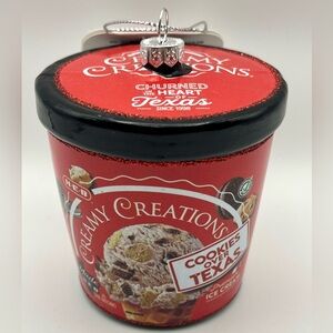 HEB Ice Cream Christmas Ornament - Cookies Over Texas